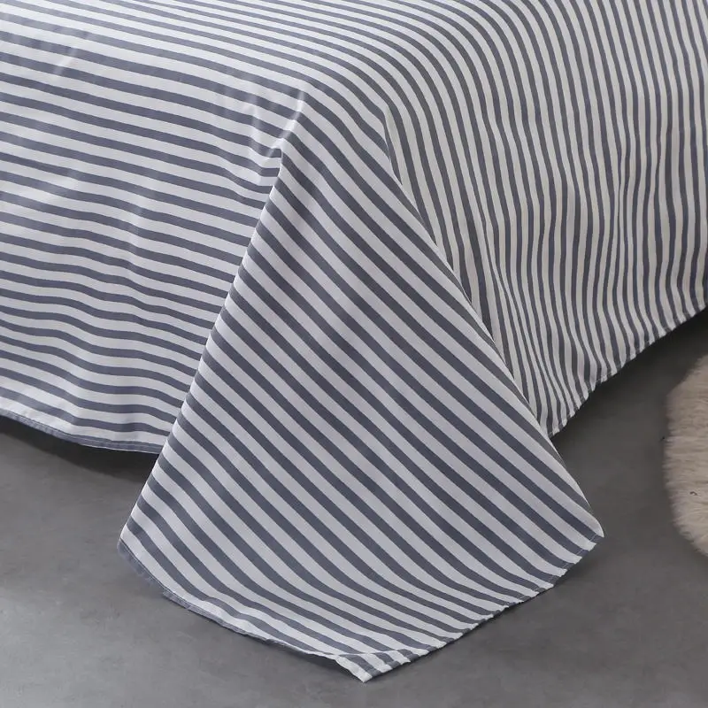 Solstice домашний текстиль серый треугольный полосатый пододеяльник наволочка