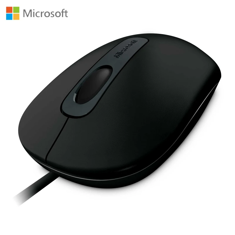 Оригинальная оптическая проводная мышь microsoft 100, USB 2,0, модная офисная умная мышь 1000 dpi для ноутбука, технология Bluetrack, бесшумная мышь