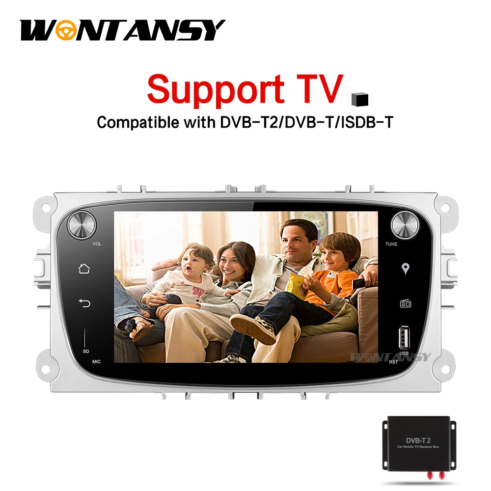 Android 9 0 автомобильный dvd для Ford focus Mondeo S max smax Kuga c 2009 2010 2011 с радио GPS медиаплеер 1024*600