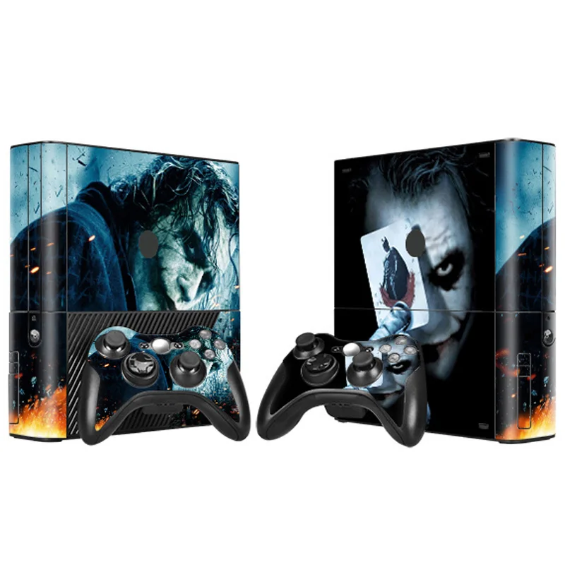 DC Джокер Бэтмен и Супермен пленка Стикеры наклейка для Xbox 360 E консоль и контроллеры Скины Стикеры s для Xbox360 E винил