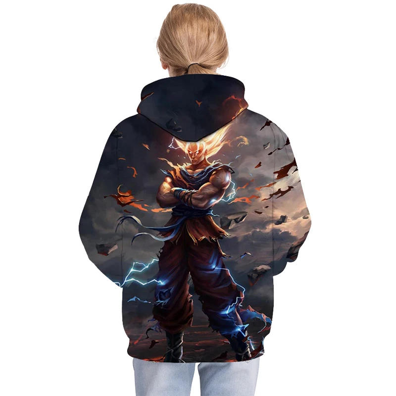 Худи Dragon Ball 3D толстовки для мужчин и женщин спортивные костюмы модный Повседневный пуловер Аниме толстовки с капюшоном куртки дропшиппинг