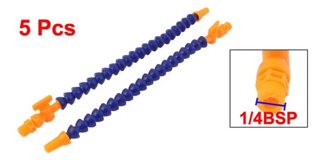 Лучшая акция по оптовой цене 5 шт 1/4bsp резьба Пластиковая Гибкая Вода Масло
