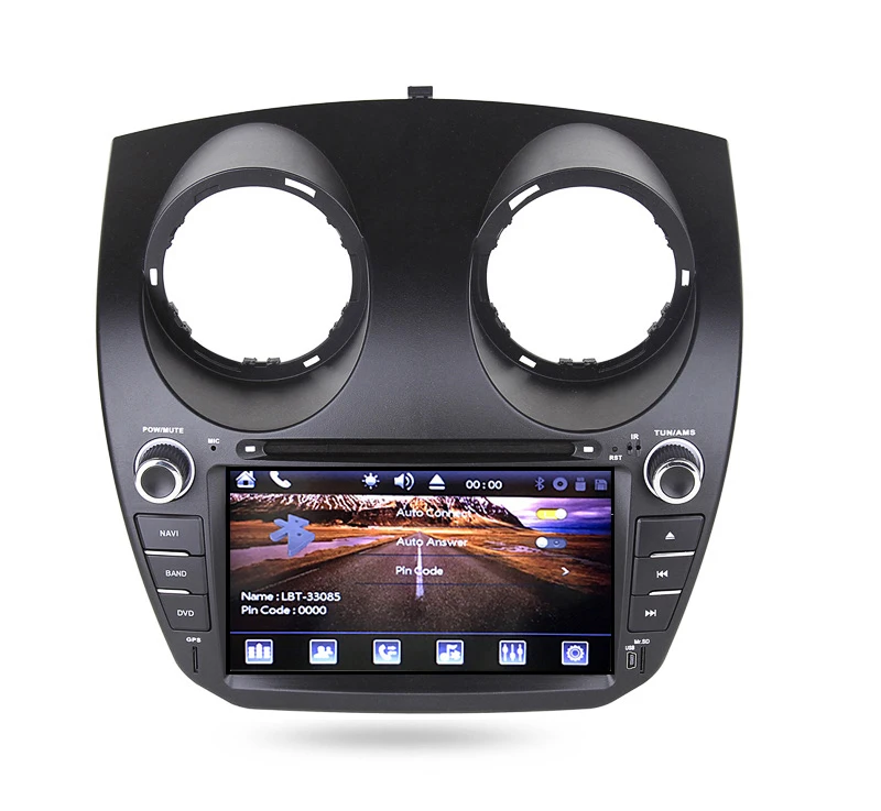 7 дюймов Автомобильный dvd плеер с gps навигацией Bluetooth/TV USB SD AUX аудио Радио стерео