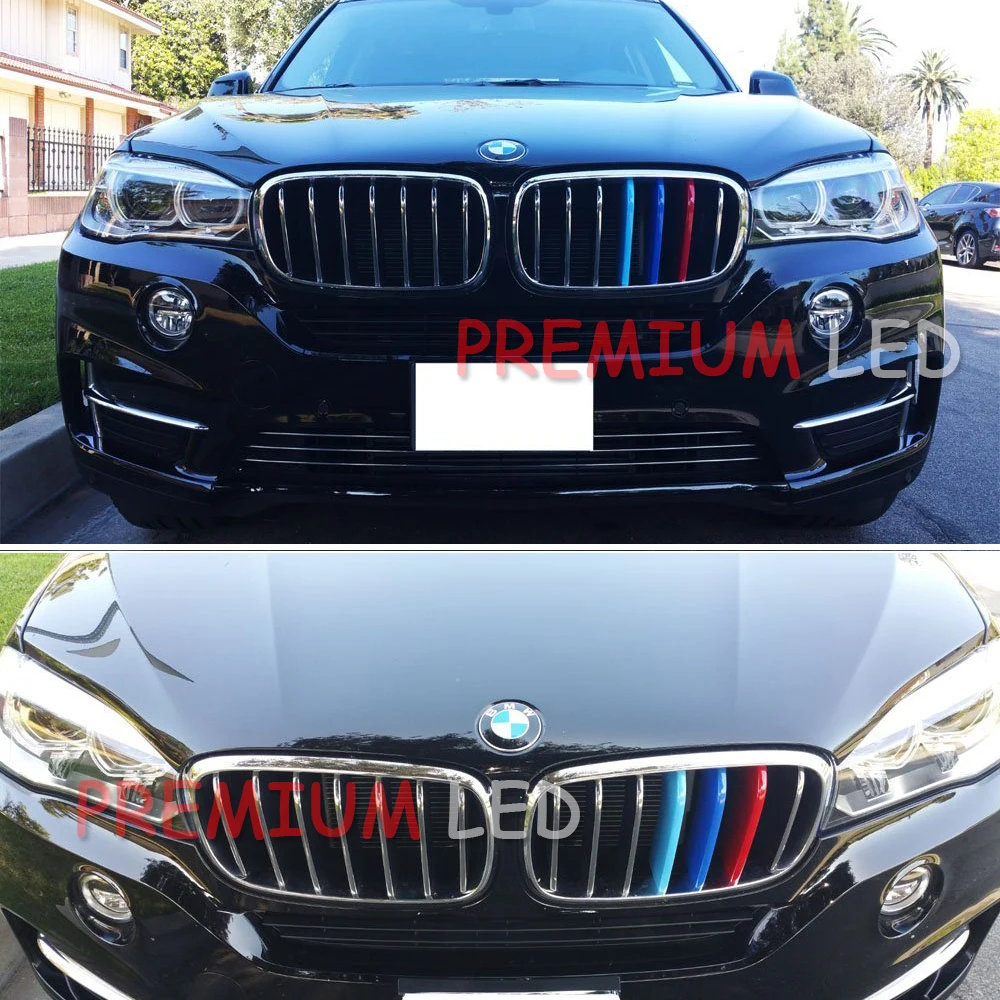 3 шт. Точная посадка/М цветная решетка вставки планки для BMW F15 X5 F16 X6 центр почек
