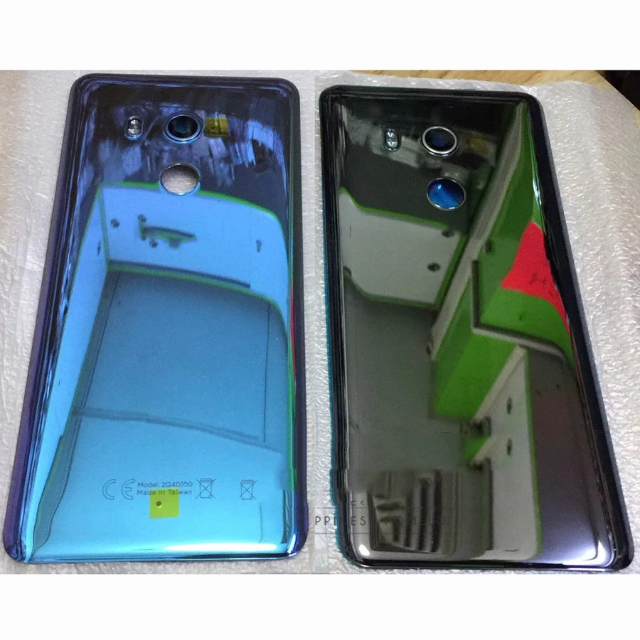 Стеклянный задний корпус для htc U11 Plus, чехол для батареи, чехол для двери U11 Plus, запасная часть с объективом камеры+ клей