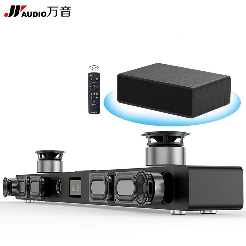 A9 and S2 set A9 Bluetooth Саундбар с S2 сабвуфером 3D домашний кинотеатр звуковая система звуковая панель HIFI беспроводной динамик для ТВ AUX TF оптический вход - Цвет: A9 and S2 set