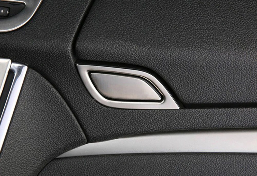 Нержавеющая сталь салона панель ящик для хранения клавиатуры для Vauxhall Opel МОККА BUICK Encore 2013 стайлинга автомобилей