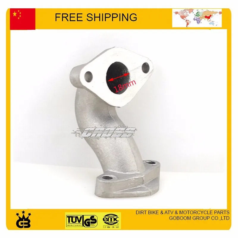 Zongshen Loncin lifan kayo 110cc 125cc dirt pit bike ATV quad водоприемный распределительный патрубок труба скутер аксессуары часть