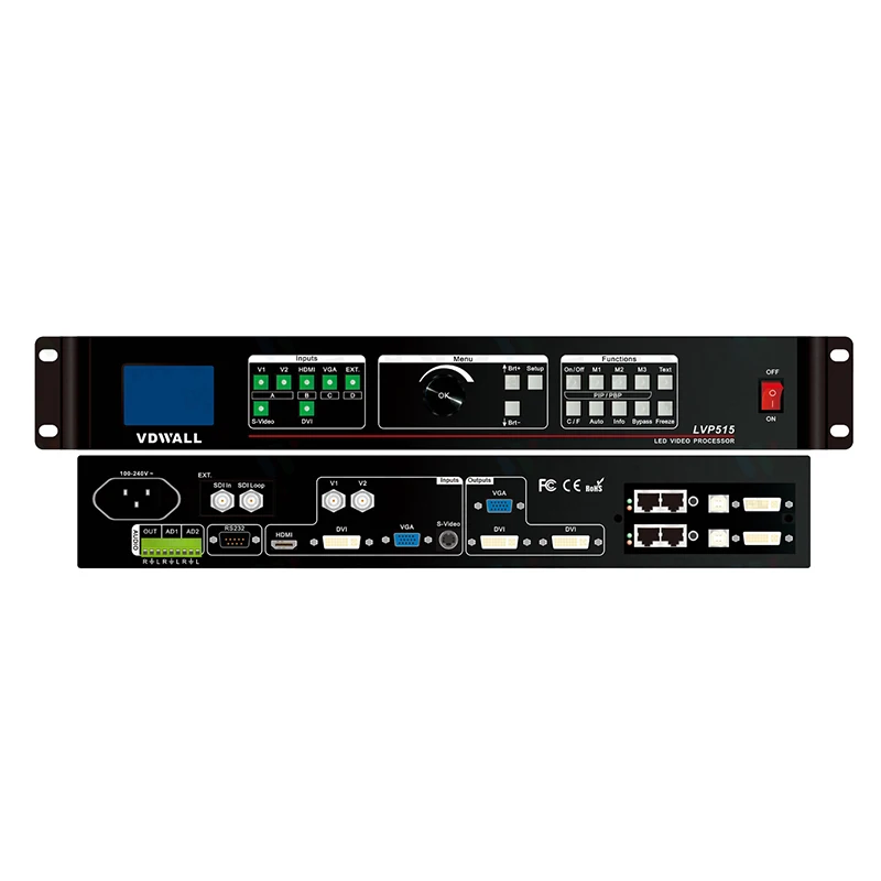 

VDWALL LVP515 Profession hd video processor lvp515 VDWALL controller LVP515 special for LED full color video wall usage