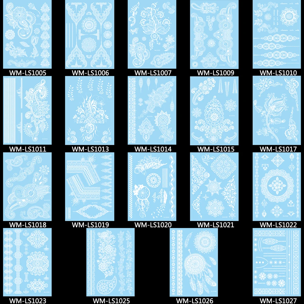 1 шт. новый дизайн черная поддельная Водонепроницаемая татуировка Женская