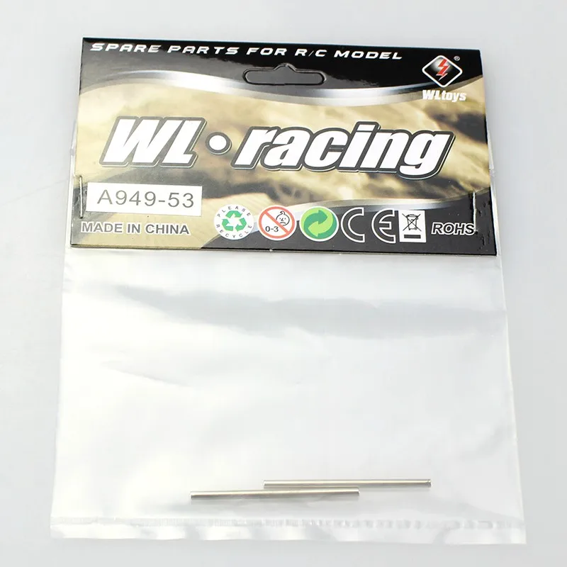 2 шт. WLtoys A949-53 оригинальная часть поворотного вала для RC 1/18 автомобильный a949 A959 A969 A979 k929 A959/A969/A979/K929-B
