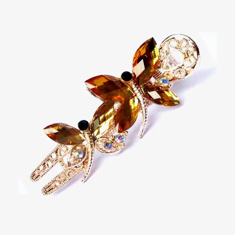 Модные аксессуары для волос необычные красочные металлические шпильки заколки