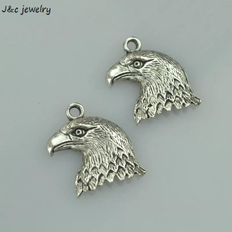 10 шт. Бесплатная доставка подвески серебряного цвета в стиле ретро металлические