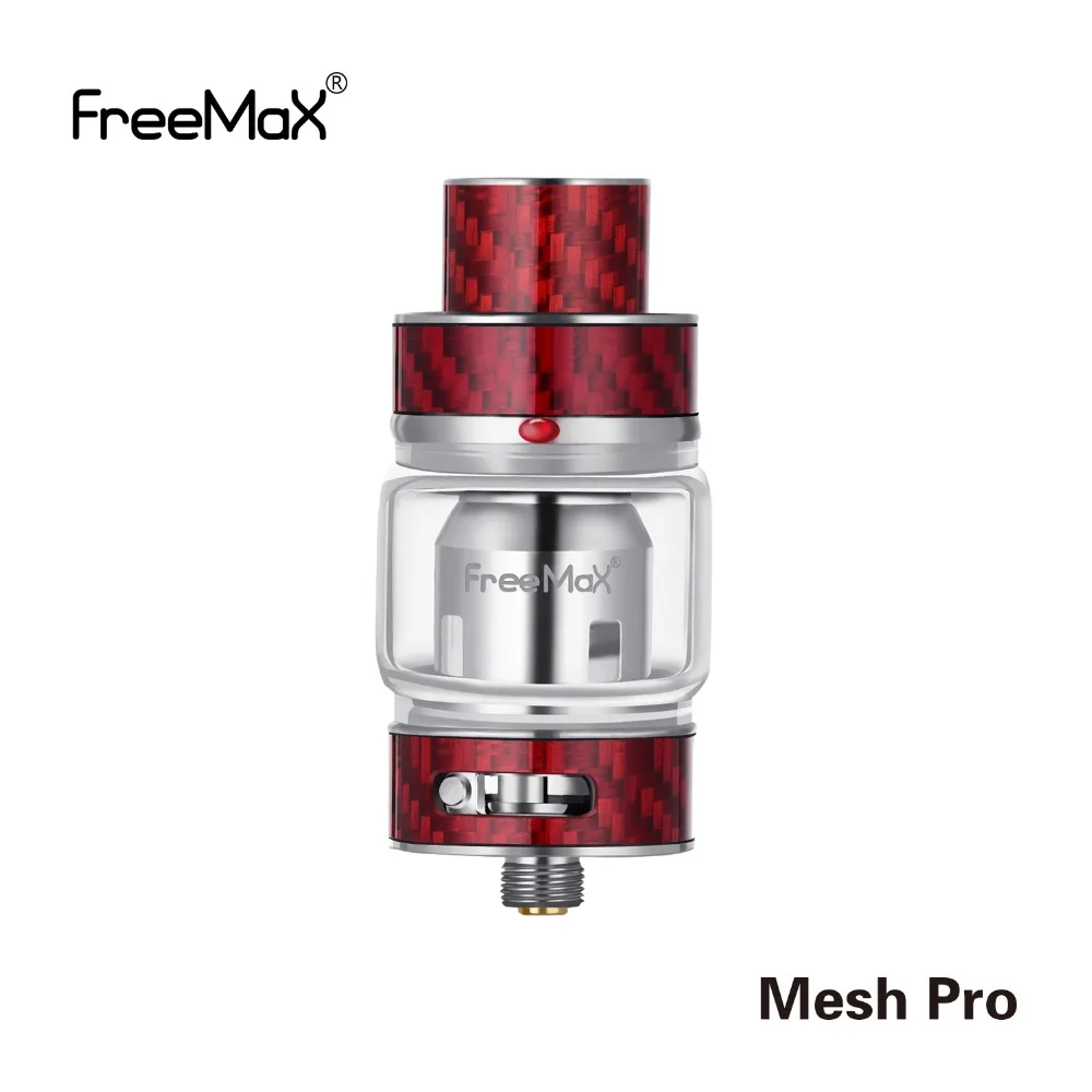 Новая сетка Freemax Pro Tank 6 мл Sub ом распылитель углеродное волокно Freemax Mesh Pro катушка Vape Смола Танк 17 цветов VS Zeus Dual RTA