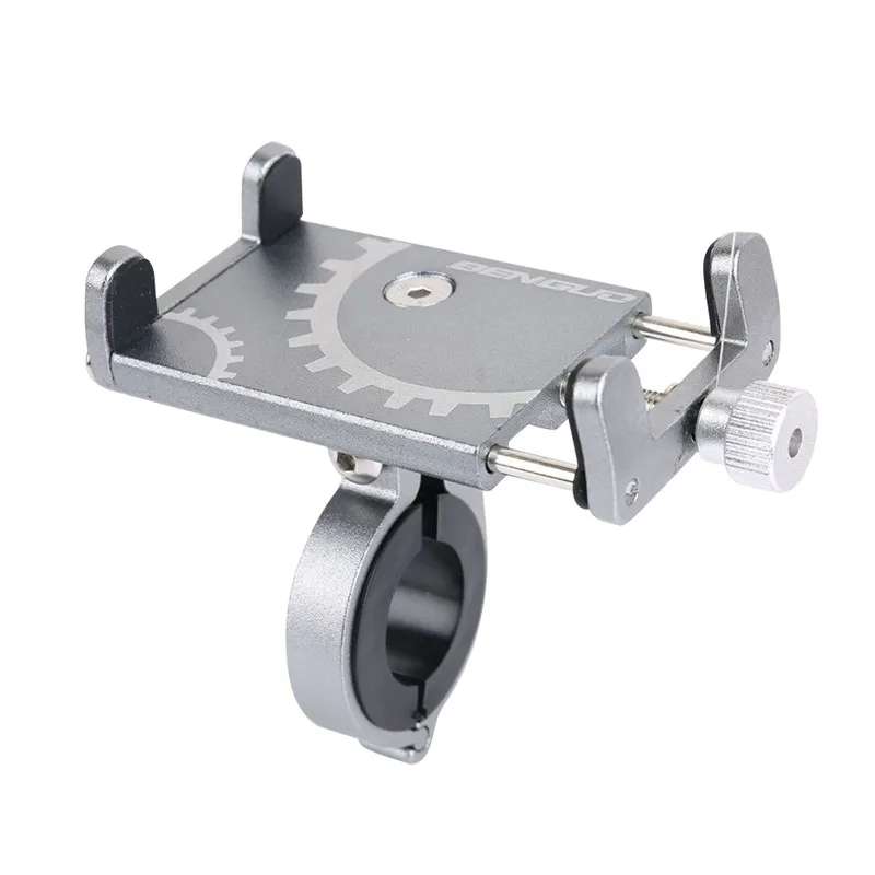 Алюминий сплав велосипедов место посадки мобильного телефона навигации Anti-shake Горный Руль для шоссейного велосипеда велосипед мотоцикл для крепления мобильного телефона на велосипед держатель телефона