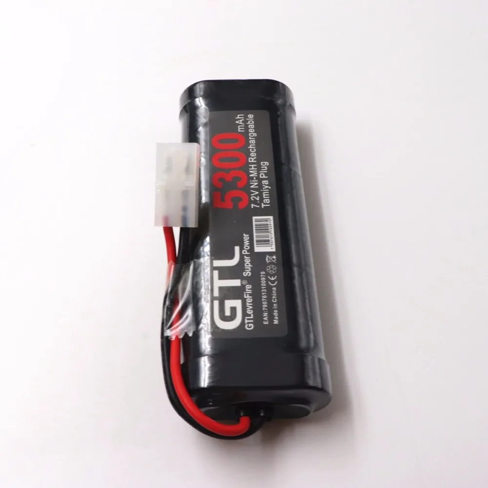 Новинка 5300mAh 7,2 v NiMh RC игрушечный аккумулятор плоский гоночный автомобиль Сменный аккумулятор для RC самолета вертолета лодки с разъемами Tamiya