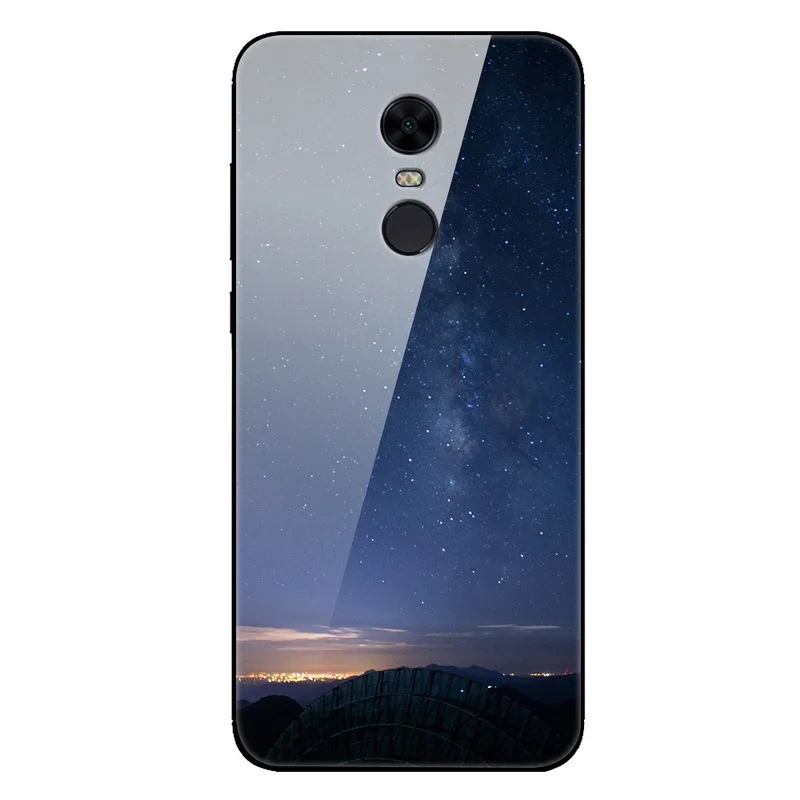 10 Для Xiaomi Redmi 5 Plus чехол со стеклом для задней панели ПК Жесткий Чехол для Redmi 5 TPU бампер чехол s на Xiomi Redmi 5 Plus чехол для телефона Redmi5 - Цвет: 10
