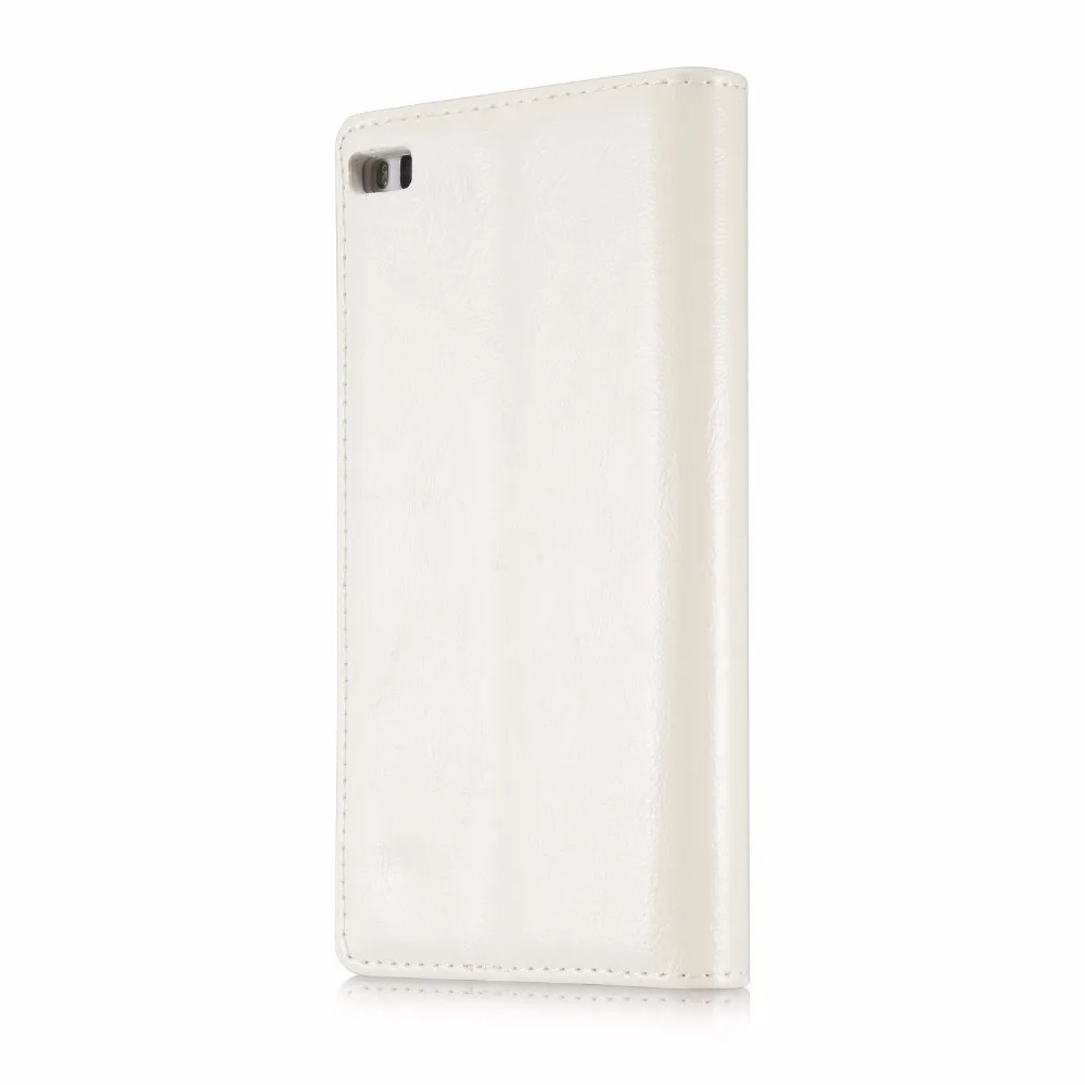Caseme кожаный чехол для Huawei P8 P9 lite случае Роскошные магнитная бумажник телефон флип