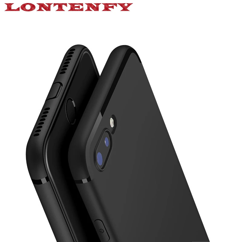 Ультратонкий силиконовый чехол LONTENFY для iphone X XS XR MAX. Мягкая задняя крышка из ТПУ 6
