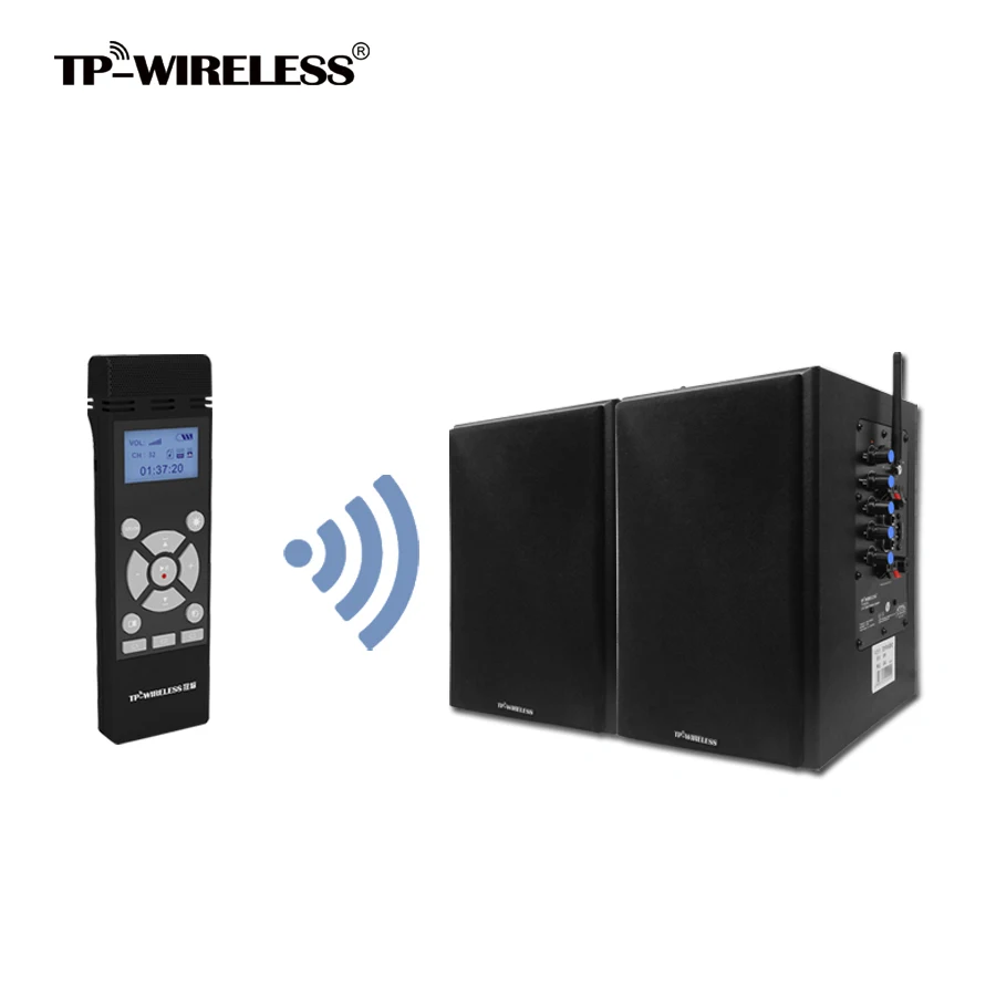 TP-wireless 2 4 GHz беспроводной Конференц-динамик микрофон и классная Колонка для