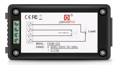 DC 80~ 260VAC 0-10A/0-100A ЖК-дисплей цифровой Ток Напряжение Мощность счетчик энергии мультиметр Амперметр Вольтметр