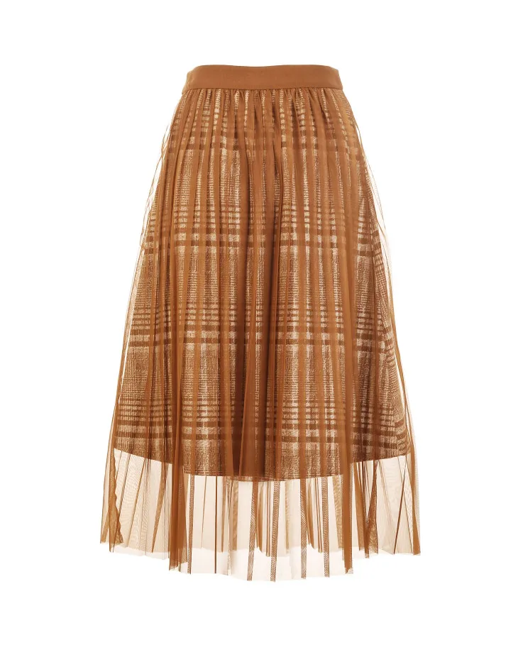 Vero Moda Новая женская OL Gauzy двухъярусная юбка из ткани | 318416509