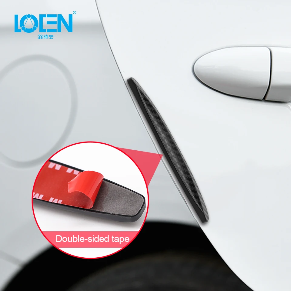 LOEN 4 шт./лот Автомобильная наклейка защита двери боковые края защитные наклейки