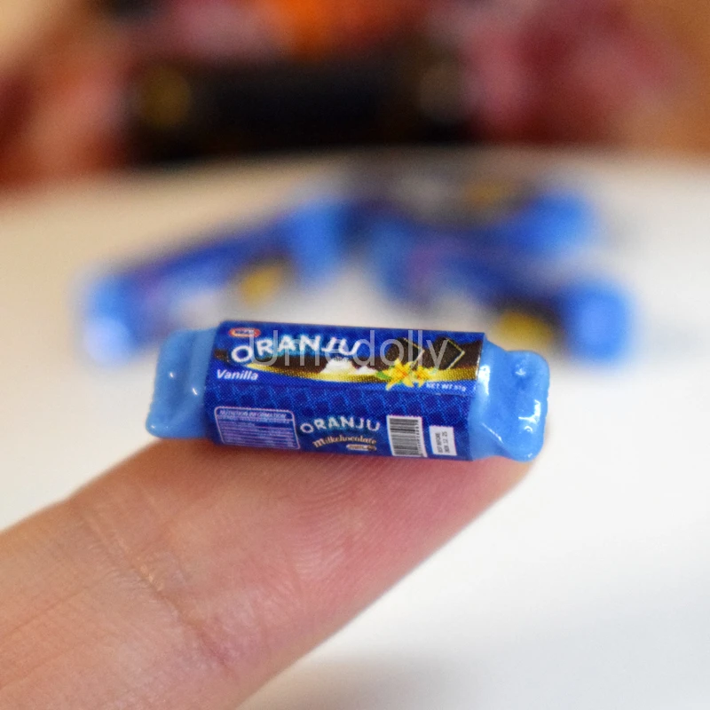 4 шт. 1/12 кукольный домик Minature Food мини симулятор Oreo печенье змея для куклы Blyth Барби