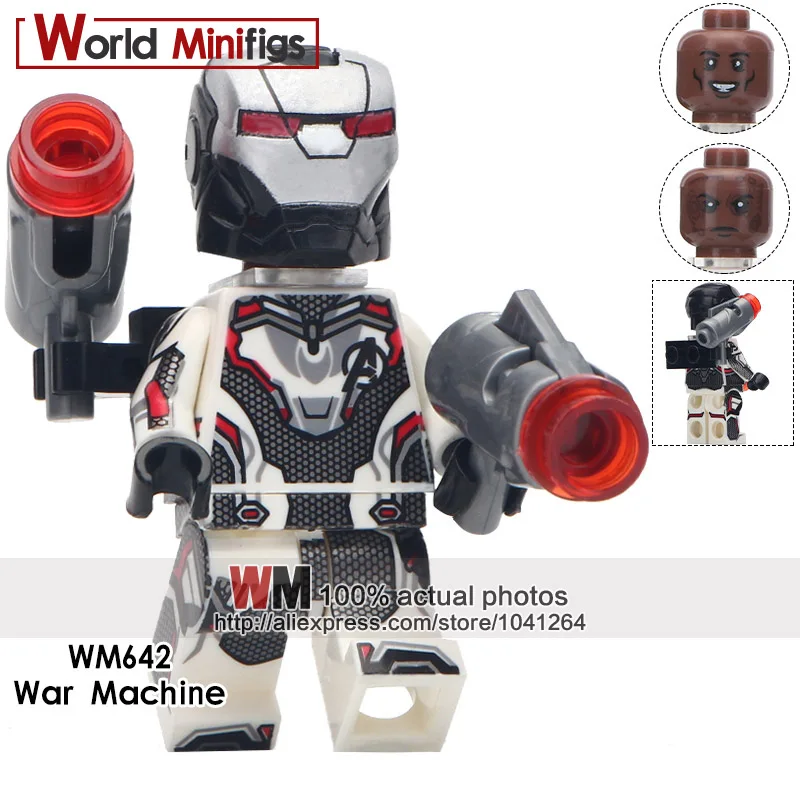 Зеленый Новые Мстители 4 эндгейм Тор Капитан Америка slg Iran Man Black Widow awkeye Nebula строительные блоки подарки Детские игрушки - Цвет: Зеленый