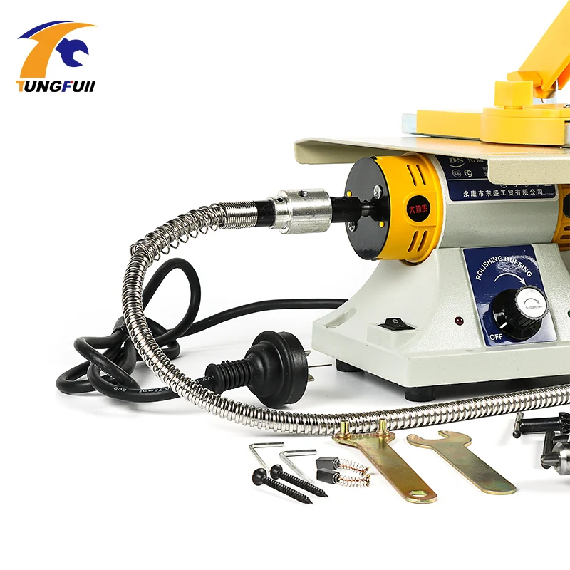 TUNGFULL Multi Функция al стол резка шлифовальные полировки вырезка машины нефрита