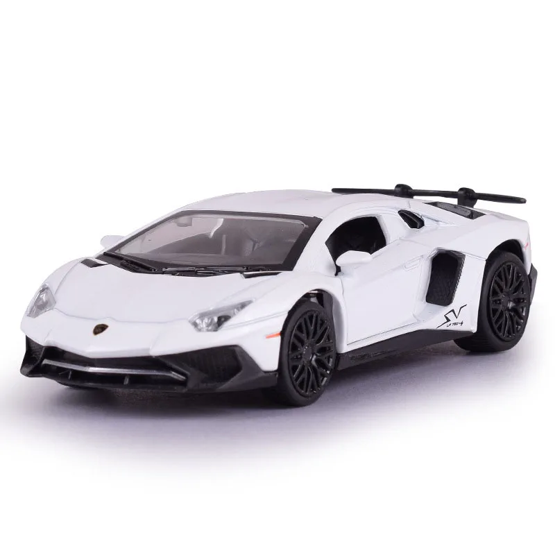 HOMMAT Simulation 1:32 Aventador LP750-4 SV Superveloce спортивный автомобиль сплав литая под давлением