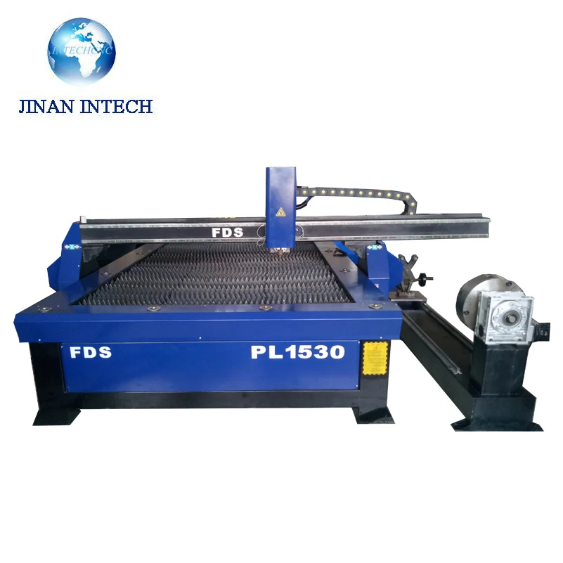 Jinan Intech 1325 1530 plasma metal cutting machine sheet Cut Plate and Pipe Metal | Инструменты