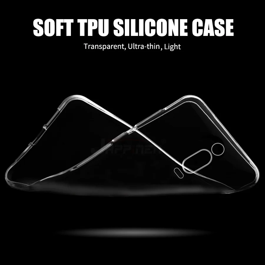 

Clear Soft TPU Case For Xiaomi Mi 9T Redmi K20 Pro Cover For Mi 9 8 SE A2 Lite Redmi Note 7 Pro Pocophone F1 CC9 e Silicone Case