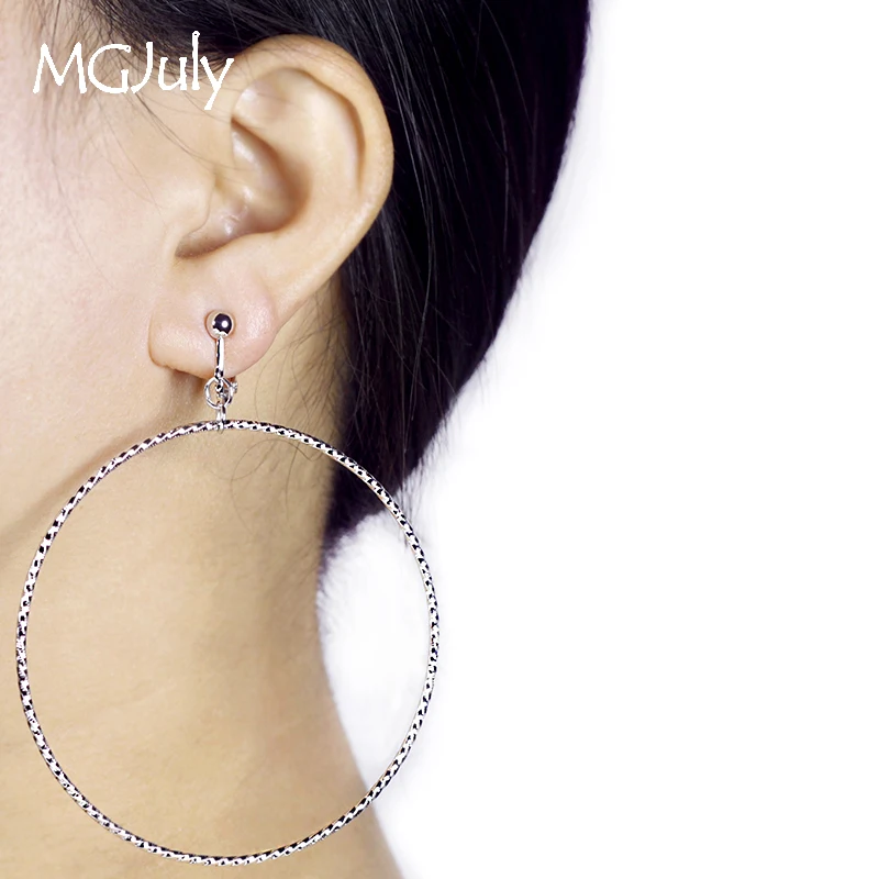

Серьги-клипсы женские, металлические, без пирсинга, CE008