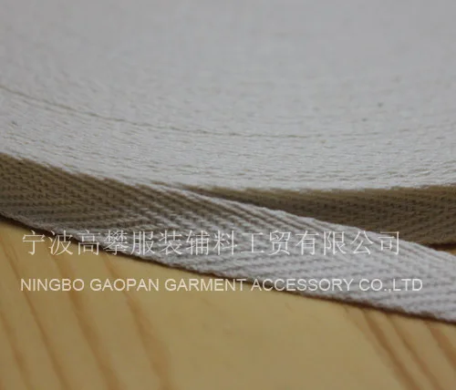 Free shipping ! 5/8&quot(15mm) Natural Color Herringbone Twill Cotton Tape 50m/roll|tape tape|tape caretaping screw |