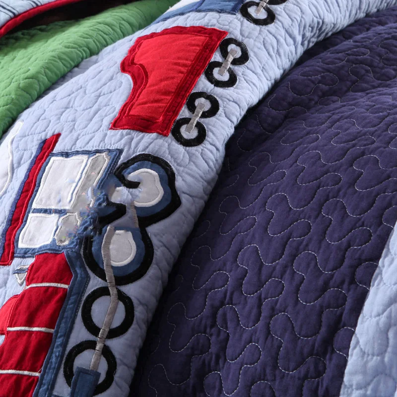 Детское покрывало CHAUSUB комплект одеял из 2 предметов хлопковые одеяла лоскутное