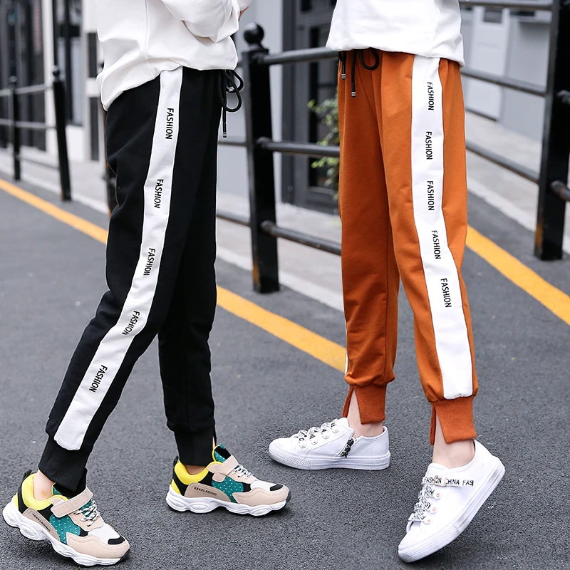 Штаны для девочек детская одежда хлопковые повседневные штаны детские