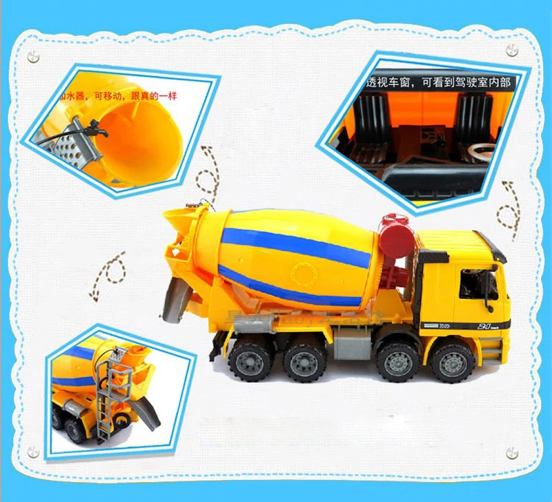 Грузовик для инерционного цемента большого размера подвижный автомобиль
