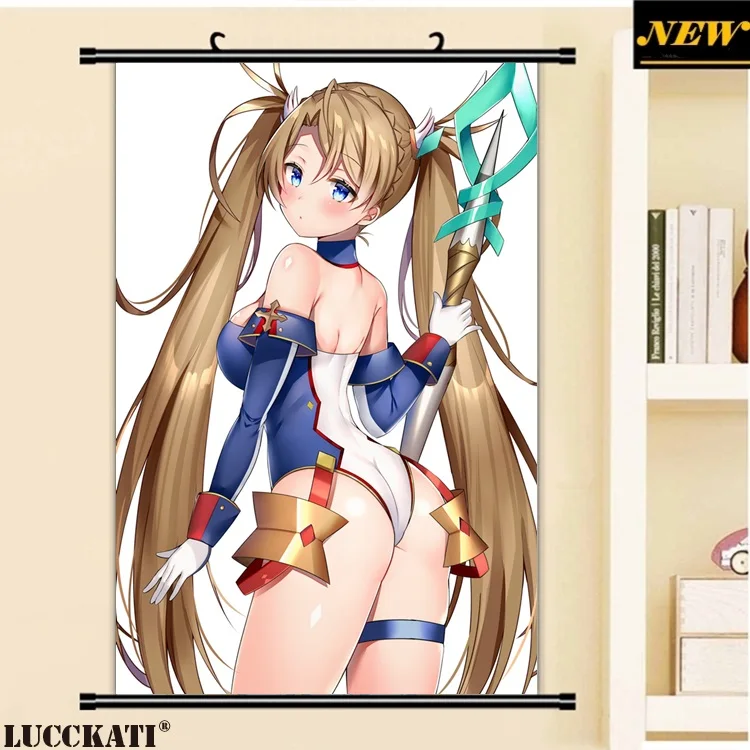 40X60 см Fate grand order Fate/go Fgo видеть через каплей ноги мультфильм аниме Настенная