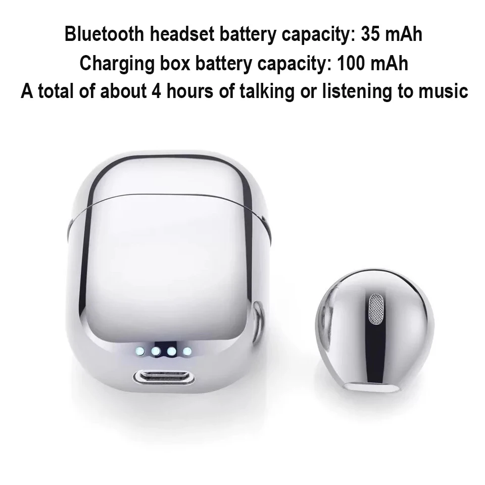 OASION Мини Bluetooth беспроводная гарнитура вкладыши Bluetooth невидимая bluetooth гарнитура для телефона наушники с микрофоном
