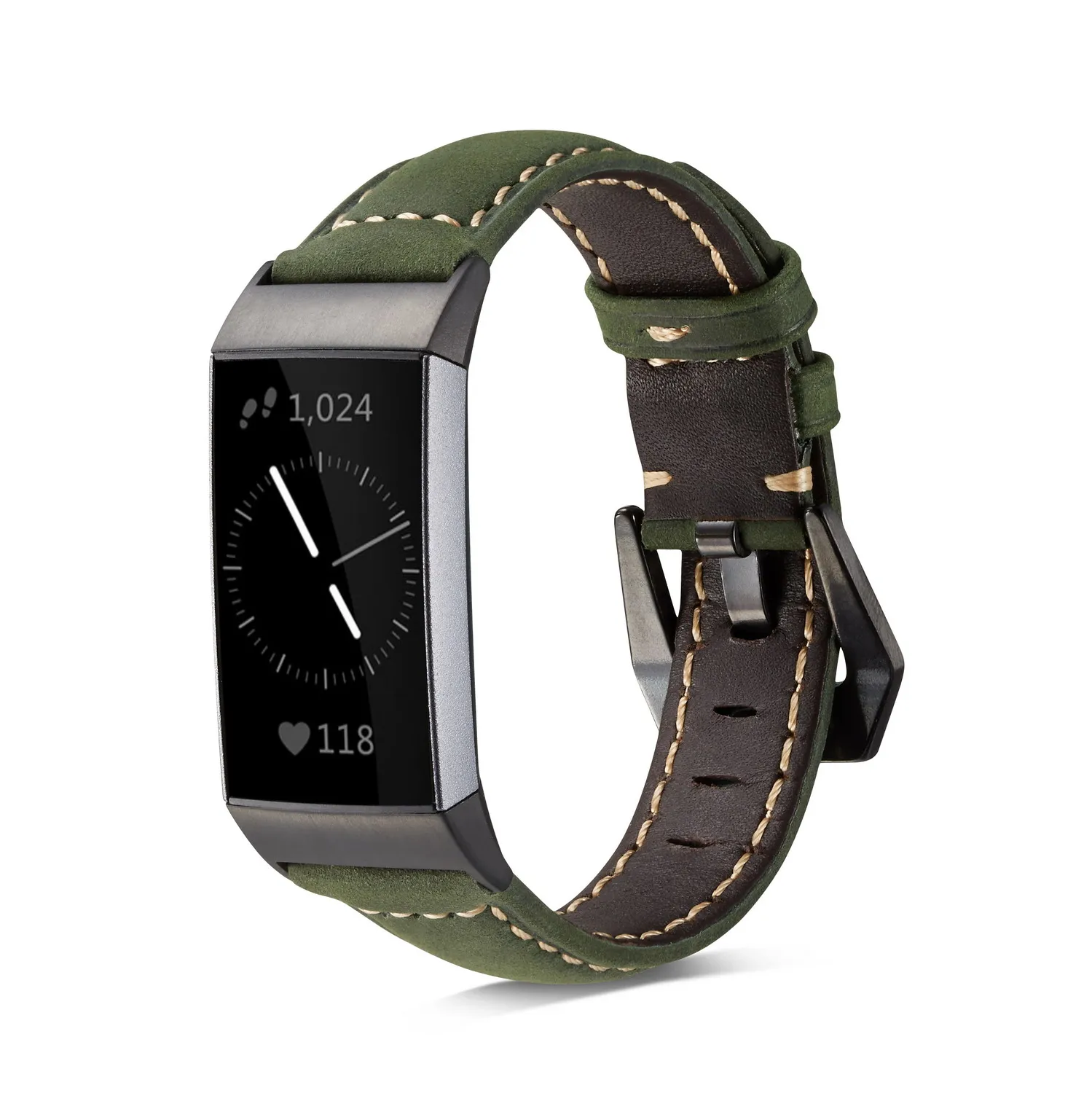 Ретро Стиль матовый ремешок из натуральной кожи для Fitbit Charge 3 ремешок браслет для Charge 3 SE кожаный ремешок