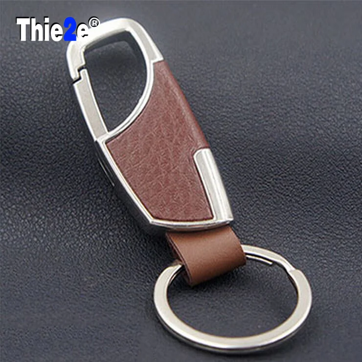 Автомобильный Стайлинг головной слой брелок из воловьей кожи чехол для Volkswagen VW