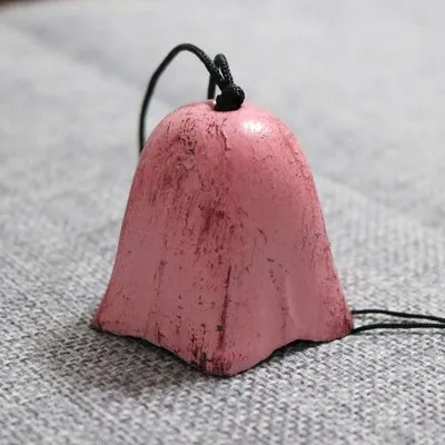 Подвеска из чугуна Iwate в японском стиле колокольчик с пятью кольцами винтажном