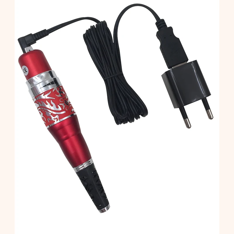 Профессиональный красный дракон постоянные наборы для машинного макияжа