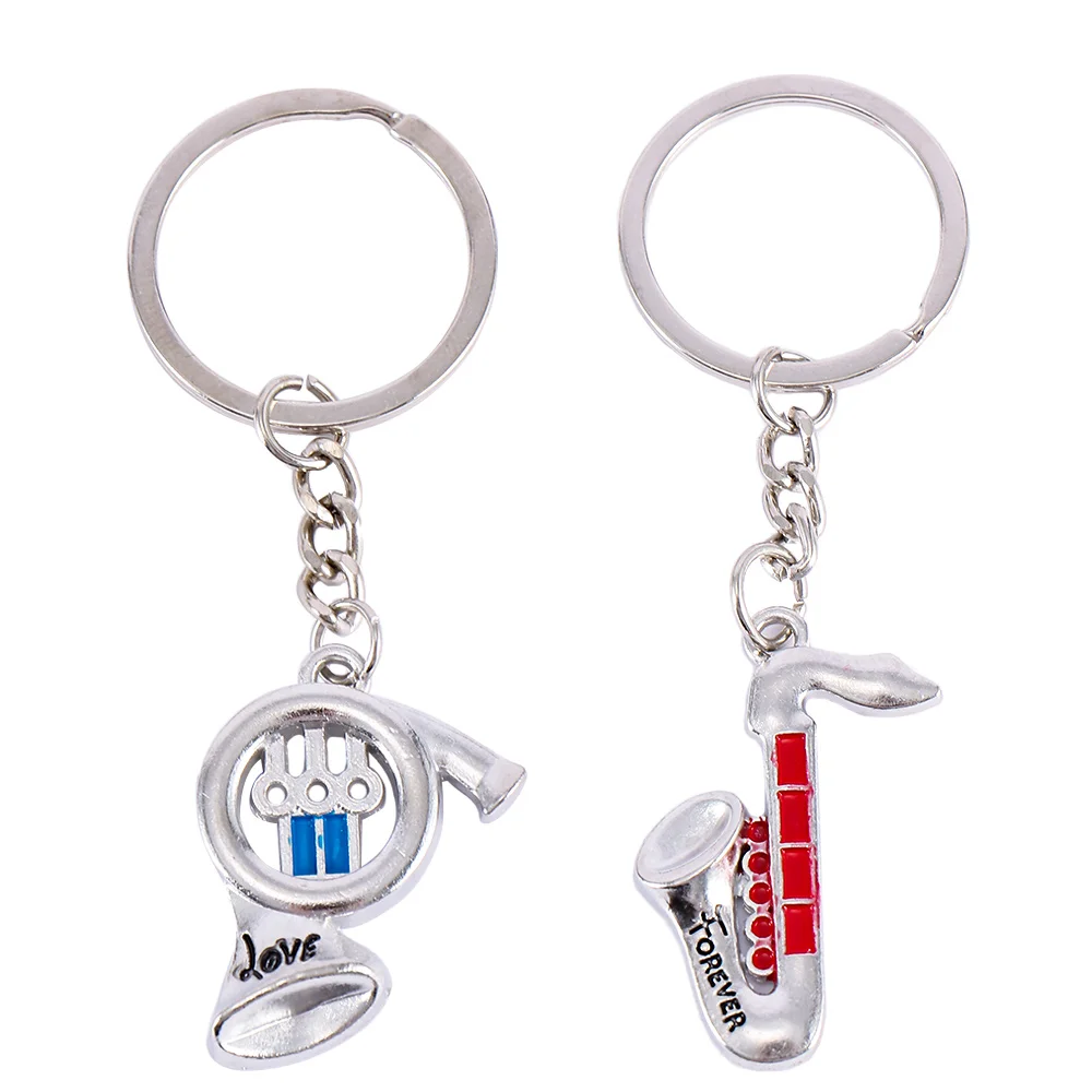 2 шт. брелок для ключей в виде саксофона|Брелоки| |