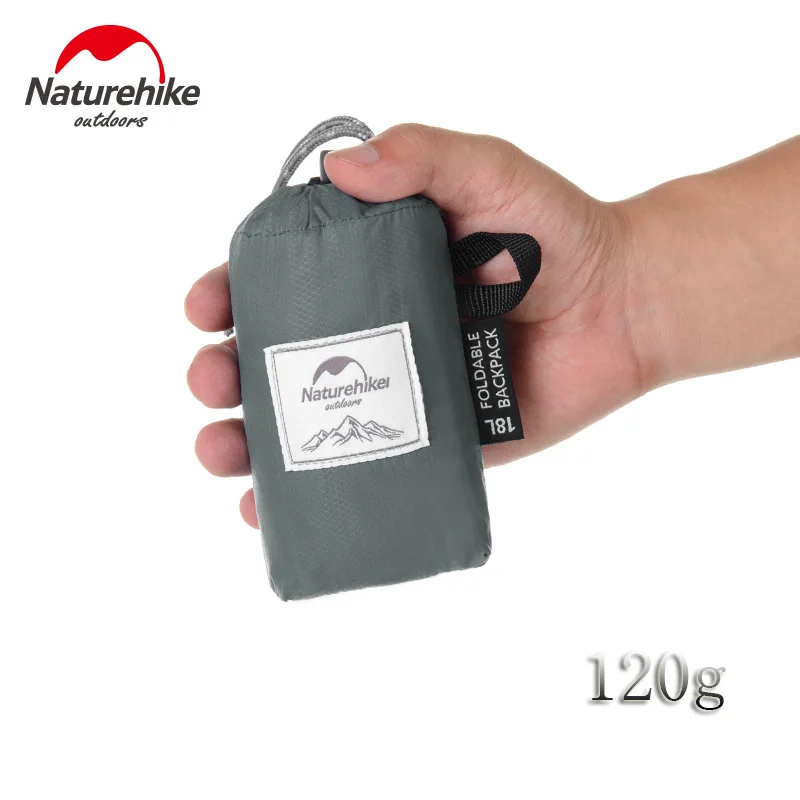 Naturehike сверхлегкий складной рюкзак 18l/25L для пеших прогулок 120 г Сверхлегкий 30D