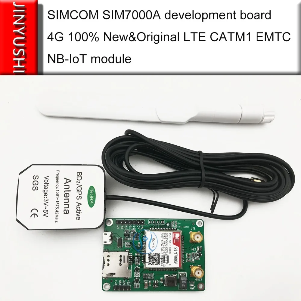 JINYUSHI для SIMCOM SIM7000A макетная плата 4G 100% новый и оригинальный LTE CATM1 EMTC NB-IoT модуль в наличии
