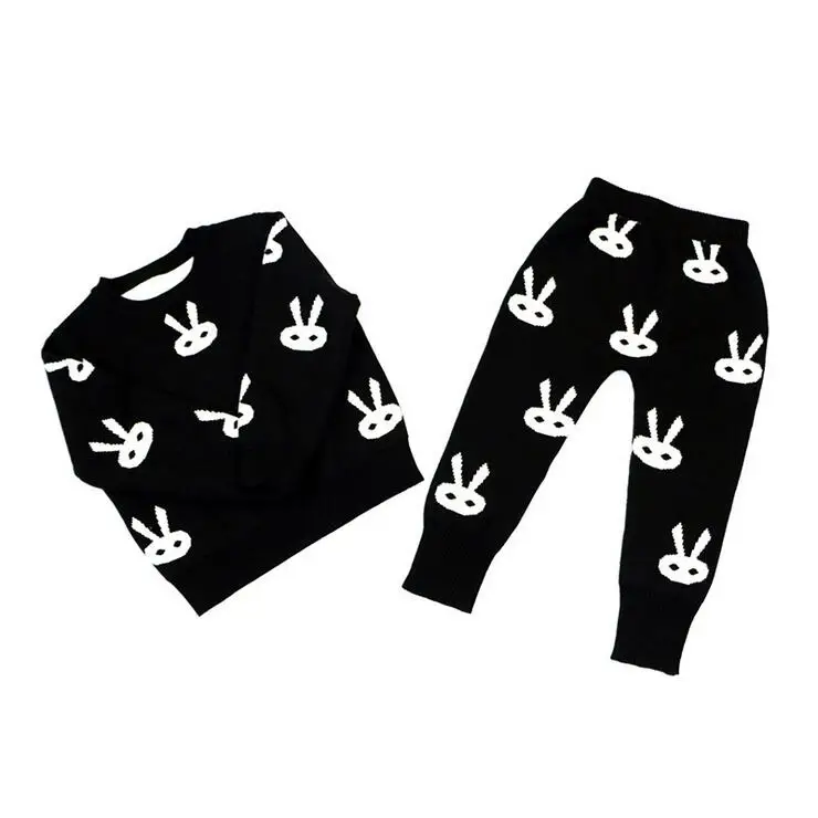 Детский Костюм свитера флис + брюки Haroun Комплект из двух частей Детские одежды