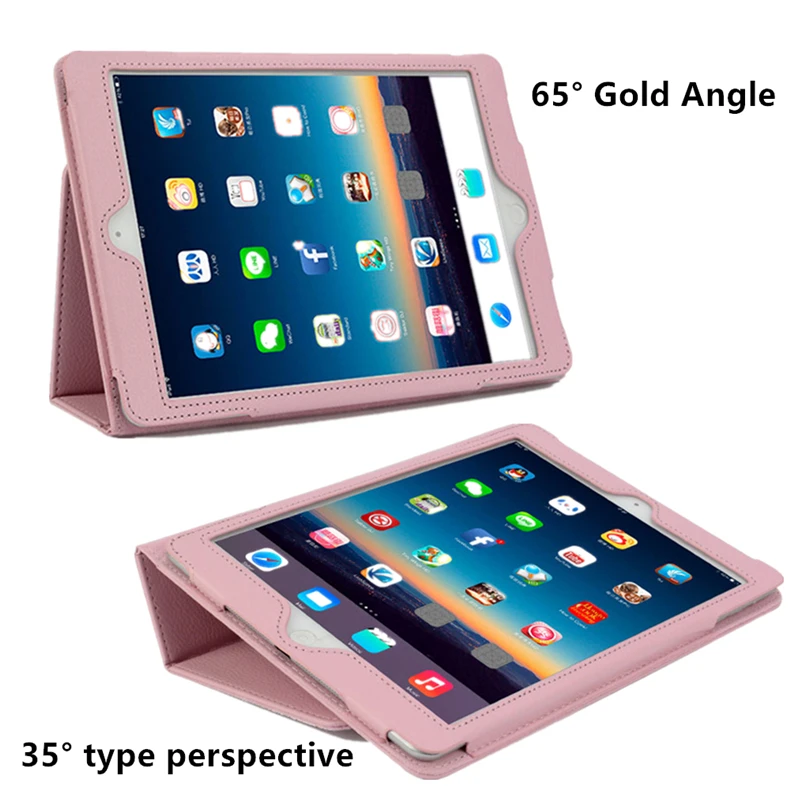 Для iPad 9,7 A1893 A1954 A1822 A1823 чехол Обложка для iPad Air 2 A1566 A1567 A1474 A1475 A1476_Smart Wake-сна и магнитного поля