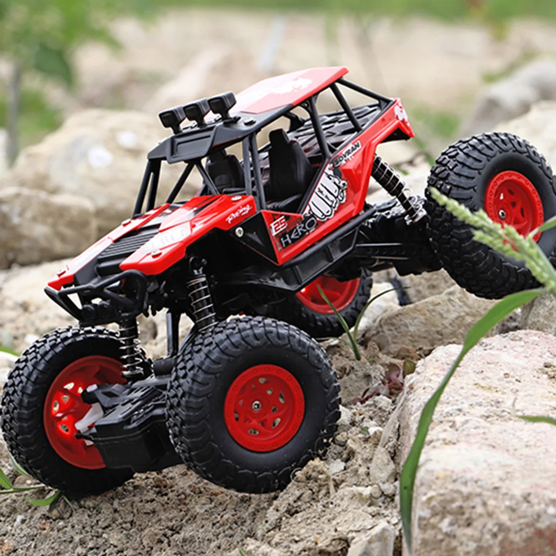 1:20 2,4G 8 км/ч RC Внедорожник RC скалолазание автомобиль пульт дистанционного управления игрушка для детей-красный